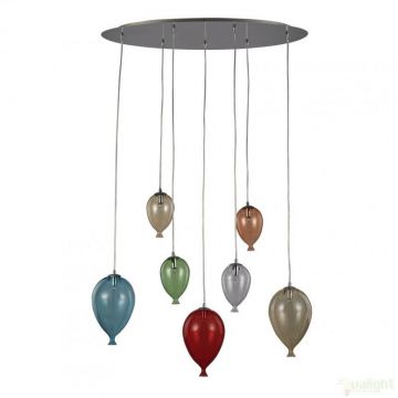 Lustra, Pendul modern dim.80x30cm CLOWN SP7 COLOR 100937