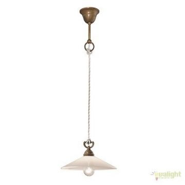 Lustra, Pendul rustic fabricat manual diametru 25cm Tabia 212.08.OV