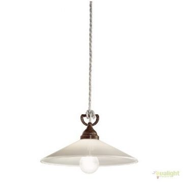 Lustra, Pendul rustic fabricat manual diametru 30cm Tabia 212.09.OV
