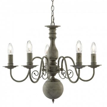 Lustra stil rustic Greythorne 5L 2265-5GY SRT