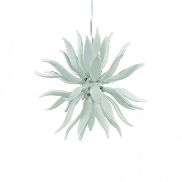 Lustra suspendata design modern LEAVES SP12 BIANCO 112268