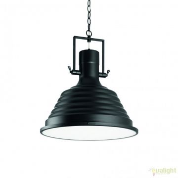 Pendul design Industrial Style FISHERMAN SP1 negru 125831