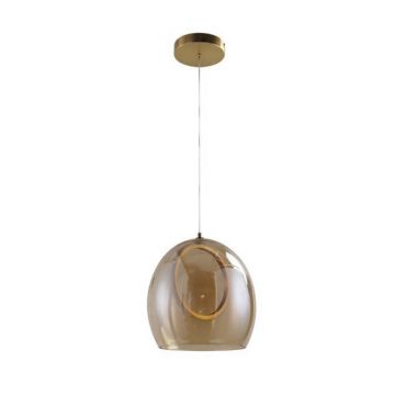 Pendul LED design modern decorativ NICOLE amber