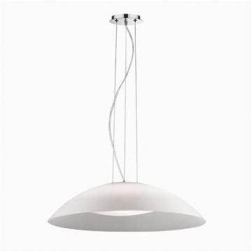 Pendul modern diam. 64cm LENA SP3 D64 Bianco 035727