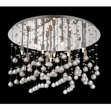 Plafonier cristal Venezian diam. 60cm MOONLIGHT PL12 077802