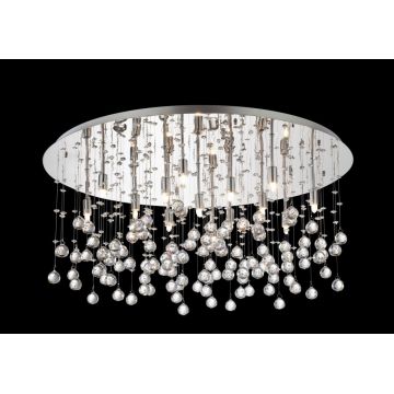 Plafonier cristal Venezian diam. 80cm MOONLIGHT PL15 077819
