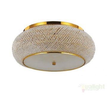 Plafonier modern diametru 55cm, Pasha PL10 Oro 100791