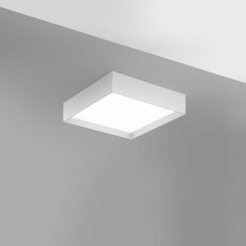 Plafoniera LED AOI 40x40cm, alb sau negru
