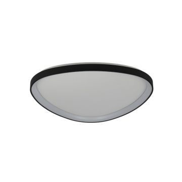 Plafoniera LED moderna AMANDA TOP 60 3-STEP DIMM neagra