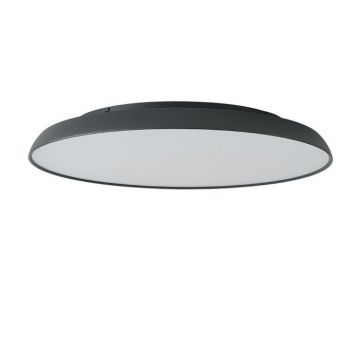 Plafoniera LED moderna CLARA top 60 CCT SWITCH dimm negru