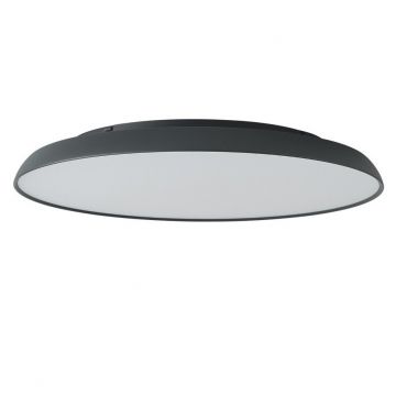 Plafoniera LED moderna CLARA top 80 CCT SWITCH dimm neagra