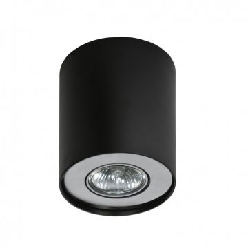 Spot aplicat tavan/plafon stil modern Neos 1 Black/ALU