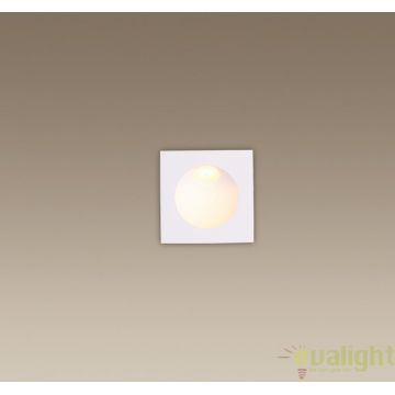 Spot LED cu protectie IP54, diam.6,5cm, alb, TIME H0073 MX