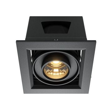 Spot LED incastrabil design tehnic Modern negru
