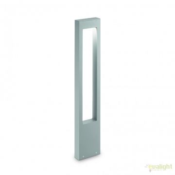 Stalp modern de exterior cu protectie IP44 VEGA PT1 gri 136042