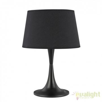 Veioza, lampa de masa moderna LONDON TL1 BIG NERO 110455