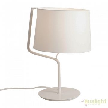 Veioza / Lampa masa design modern CHICAGO alba T0028 MX