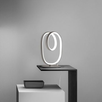 Veioza LED design modern Diva, auriu, alb sau titan