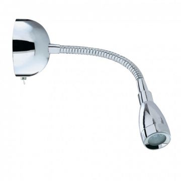 Aplica cu reader LED design minimalist Wall crom 9917CC SRT