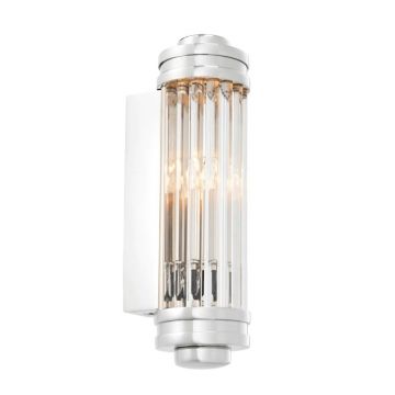 Aplica de perete design LUX Gascogne XS nickel 112344 HZ