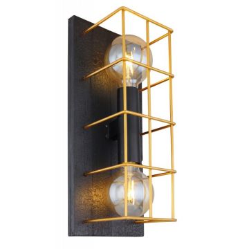 Aplica de perete design modern MERRIL lemn 15530B-2W GL