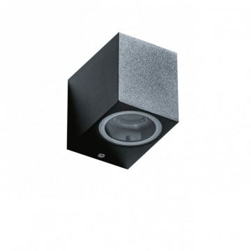 Aplica de perete exterior ambientala IP54 RIMINI 1 SQUARE BK