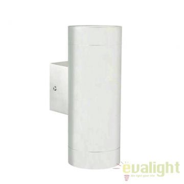 Aplica de perete exterior dubla IP54 Tin Maxi alb 21519901 NL