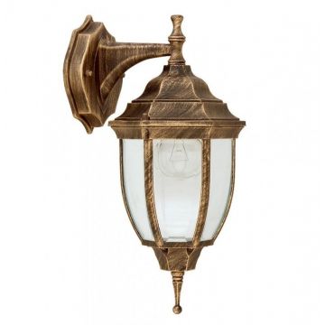 Aplica de perete exterior IP43, down light, auriu antic Nizza 8451 RX