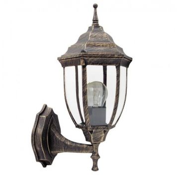Aplica de perete exterior IP43, up light, auriu antic Nizza 8452 RX