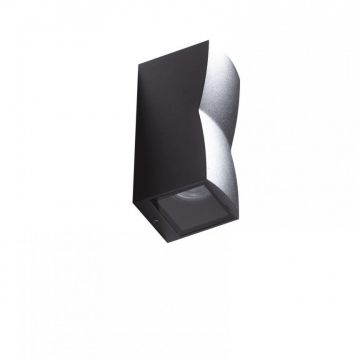 Aplica de perete exterior moderna IP54 REZIA 2 BK