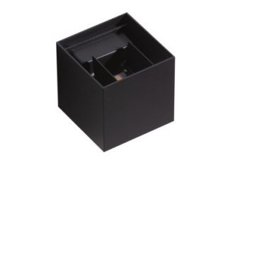 Aplica de perete LED exterior ambientala IP54 GAMBINO negru