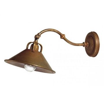 Aplica de perete rustic fabricata manual diam.20cm La Cascina 204.04.OO