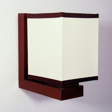 Aplica de perete rustica fabricata manual din lemn Lido