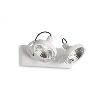 Aplica/ Plafoniera design modern GLIM PL2 BIANCO 200200