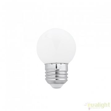 Bec LED E27 G45 ALB 1W 4000K 17471