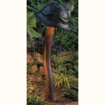 Lampa iluminat exterior din fier forjat design ciuperca AL 6693, 114cm