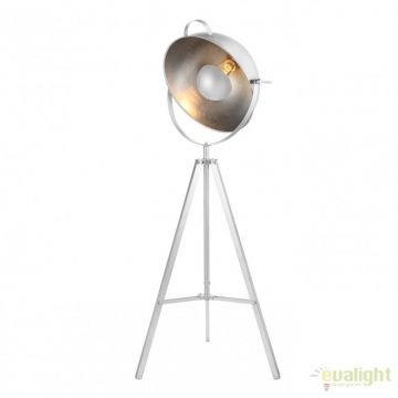 Lampadar cu trepied design modern TOMA WHITE