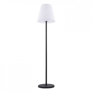 Lampadar de iluminat exterior IP44 HAVANA negru/alb