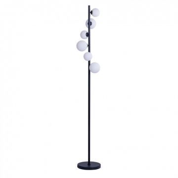Lampadar / Lampa de podea design modern SYBILLA black