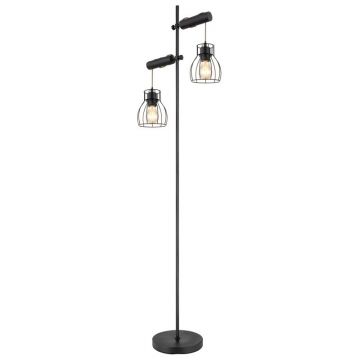 Lampadar / Lampa de podea stil natural minimalist MINA negru