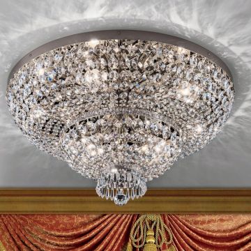 Lustra aplicata cristal SchÃ¶ler design de lux Sheraton 70cm, chrome