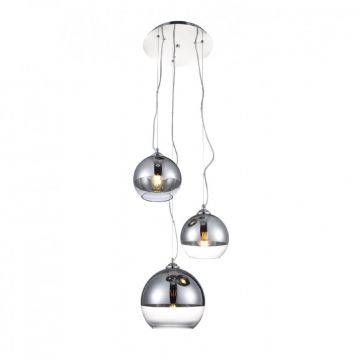 Lustra design modern Silver Ball 3