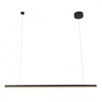 Lustra LED design modern TRIO 1 negru