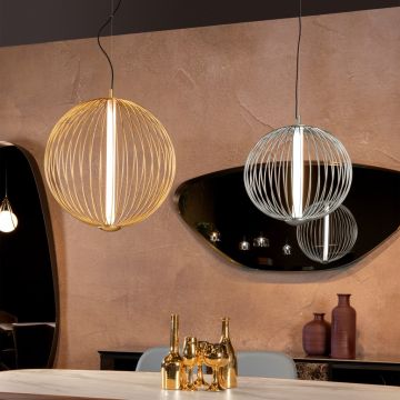 Lustra LED suspendata deosebita design LUX Mandala 40cm