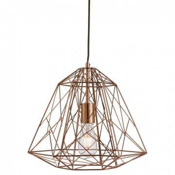 Lustra / Pendul design modern minimalist Geometric cupru 7271CU SRT