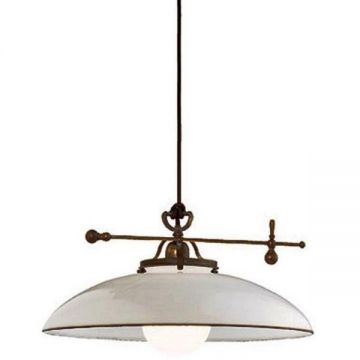 Lustra, Pendul rustic Venetian glass, fabricat manual diam.49cm Country 080.10.OV