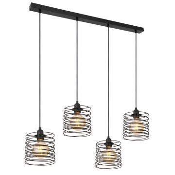 Lustra suspendata cu 4 pendule design modern Tilly 15640-4H GL