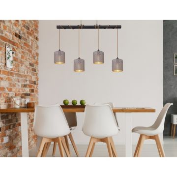 Lustra suspendata design modern CINDY 15584-4H1 GL