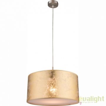 Lustra suspendata moderna aurie diametrul 40 cm AMY 15187H GL