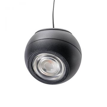 Pendul modern minimalist cu Spot LED directionabil SKYE negru